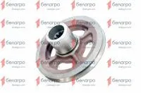240-1005131-М Шкив ЗИЛ-5301 коленвала 2-ручьевой, Беларусь