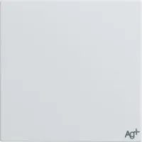 Заглушка Systo 45X45 антибактериальная Ag+, пластик, RAL9010 чистый белый