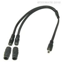 Y-двойник, DC вход 5.5x2.5 mm -> 2 x DC выход 5.5x2.5 mm