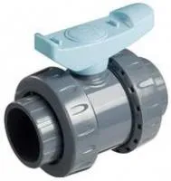 Краны шаровые из ПВХ (PVC) под клей D25 DN20